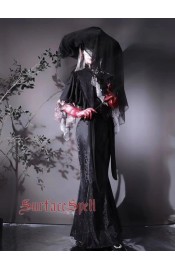 Surface Spell Gothic Lady Snake Corset Fishtail Skirt(Full Payment Without Shipping)